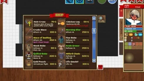 Paper Dungeons screenshot 4