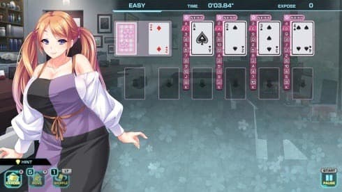 漂亮女孩四王扑克 screenshot 1