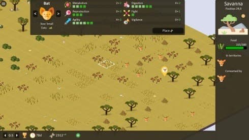 Territory: Animals Genetic Strategy screenshot 3