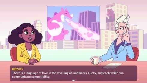 Kaichu - The Kaiju Dating Sim screenshot 1