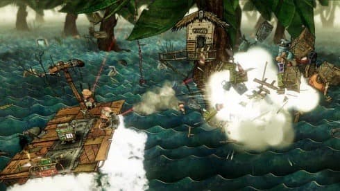 Trash Sailors: Co-Op Trash Raft Simulator screenshot 2