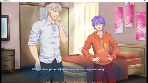 Sentimental Trickster: Yaoi BL Gay Visual Novel screenshot 3