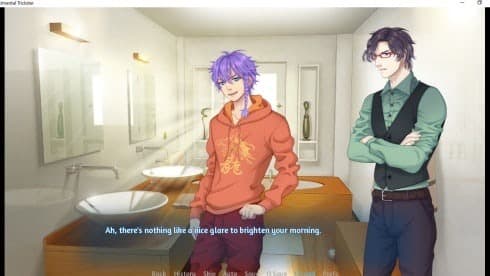 Sentimental Trickster: Yaoi BL Gay Visual Novel screenshot 4