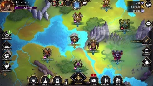Gems of War - Puzzle RPG screenshot 3
