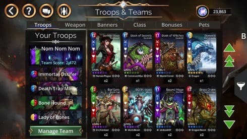Gems of War - Puzzle RPG screenshot 2