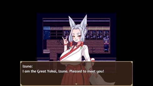The Great Yokai of the Haunted Halls screenshot 2