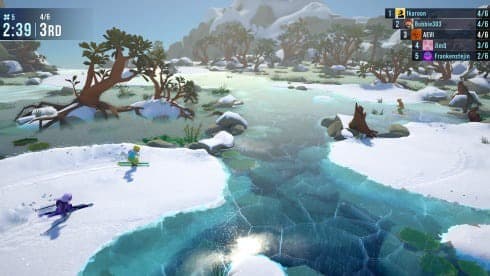 孤山速降:雪地骑士 screenshot 2