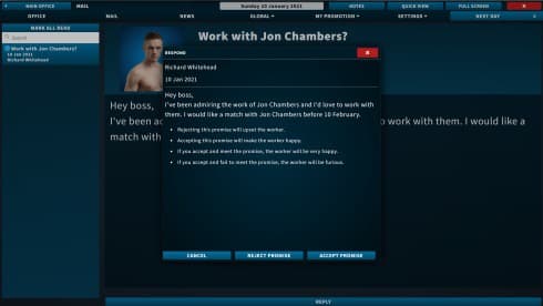 Pro Wrestling Sim screenshot 1