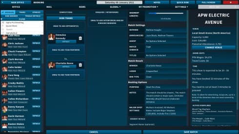 Pro Wrestling Sim screenshot 5