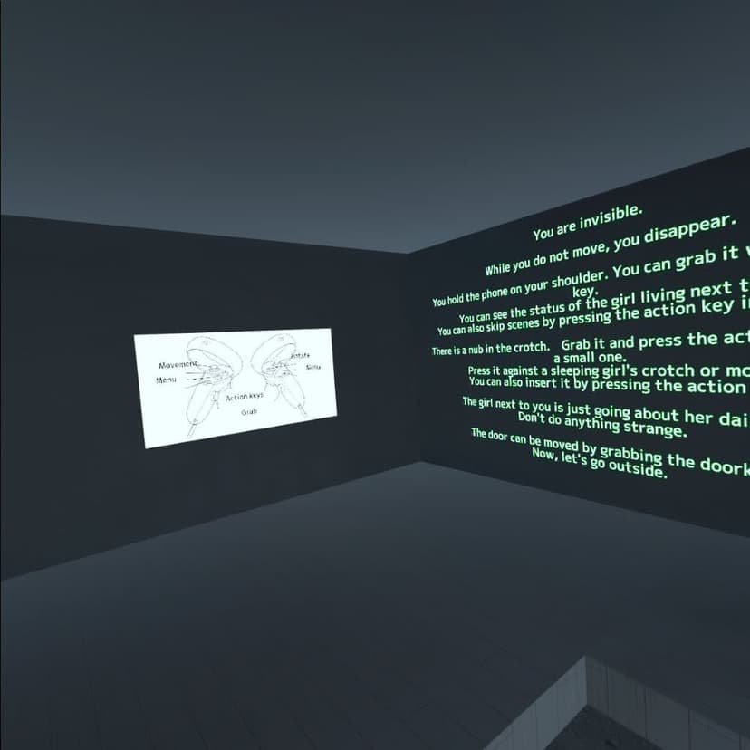 Invisible Man VR In Eleanor's room screenshot 5