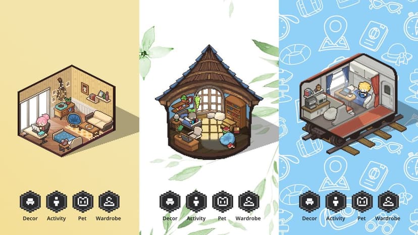 Mini Cozy Room: Lo-Fi screenshot 2