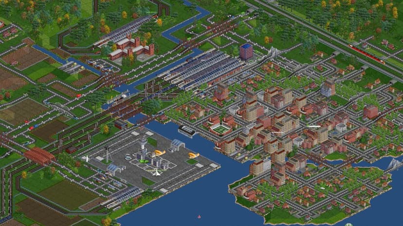 Open Transport Tycoon Deluxe screenshot 1
