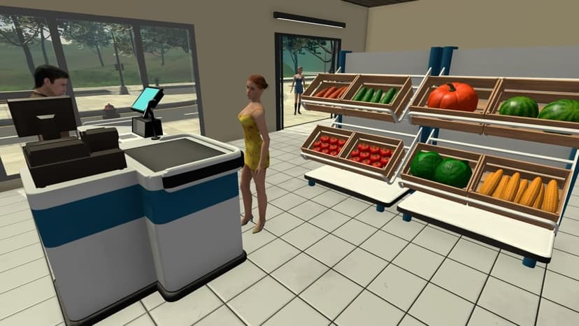 Farming & Supermarket Simulator screenshot 5