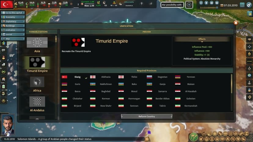 Realpolitiks 3: Earth and Beyond screenshot 2