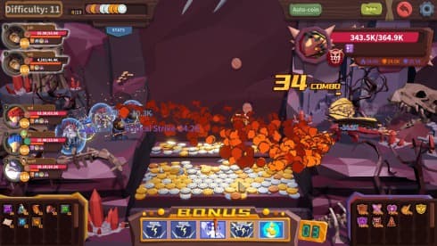 Coin Push RPG screenshot 3