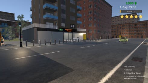 Electronic shop simulator screenshot 1