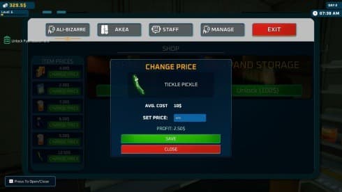 Alien Market Simulator screenshot 5