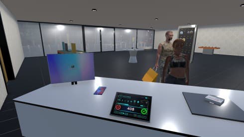 Electronic shop simulator screenshot 3