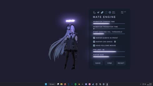 MateEngine screenshot 6