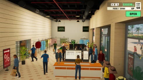 siMarket Cloth Store Simulator screenshot 2
