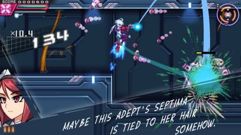 Azure Striker Gunvolt Trilogy Enhanced screenshot 2