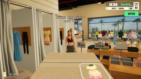 siMarket Cloth Store Simulator screenshot 3