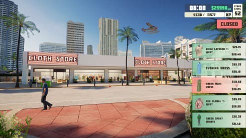 siMarket Cloth Store Simulator screenshot 1