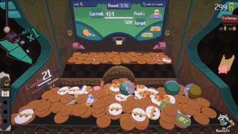 RACCOIN: Coin Pusher Roguelike screenshot 1