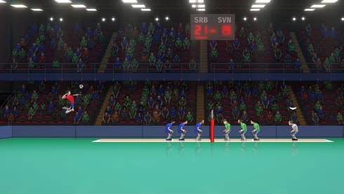 Thunder Spikes Volleyball screenshot 2