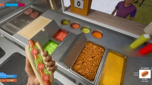 《热狗:电子游戏》 screenshot 2